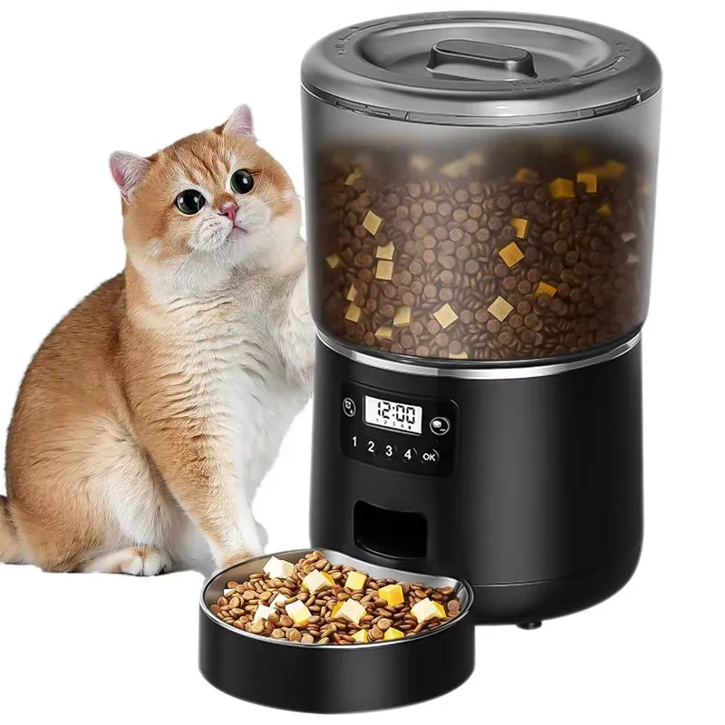 Remote Control Wifi Pet Feeder Microchip Automatic Dog Pet Bowls Food Feeder