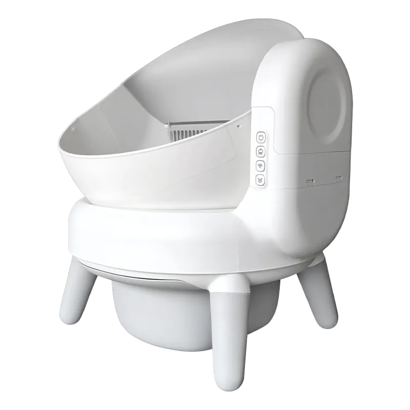 Smart Automatic Cat Litter Box-Eco-Friendly Easy to Clean Large Capacity