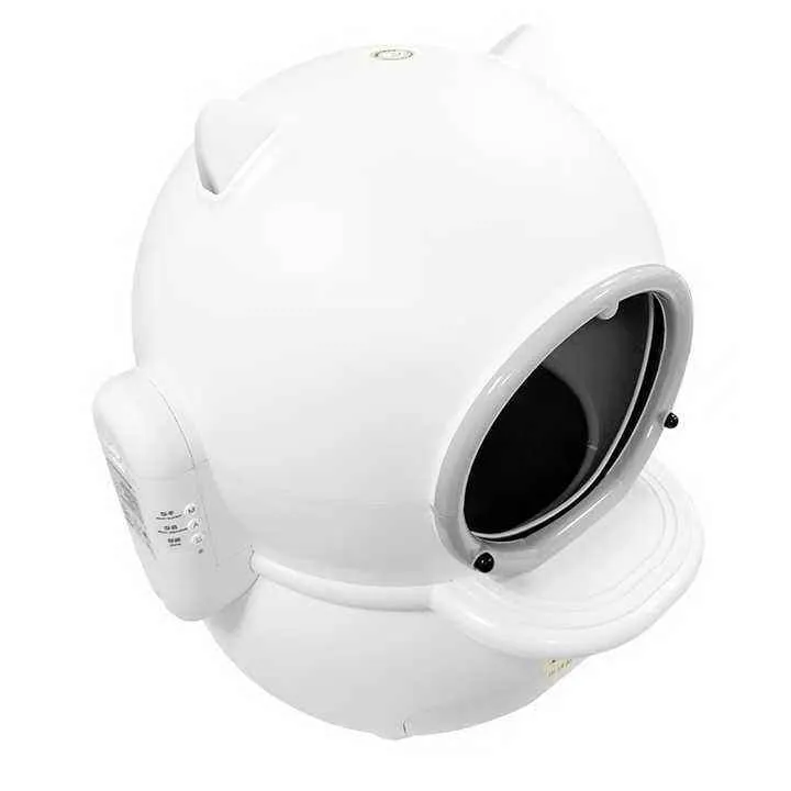 Self Cleaning Litter Box Smart Automatic Cat Toilet with Open-Top Design APP Control