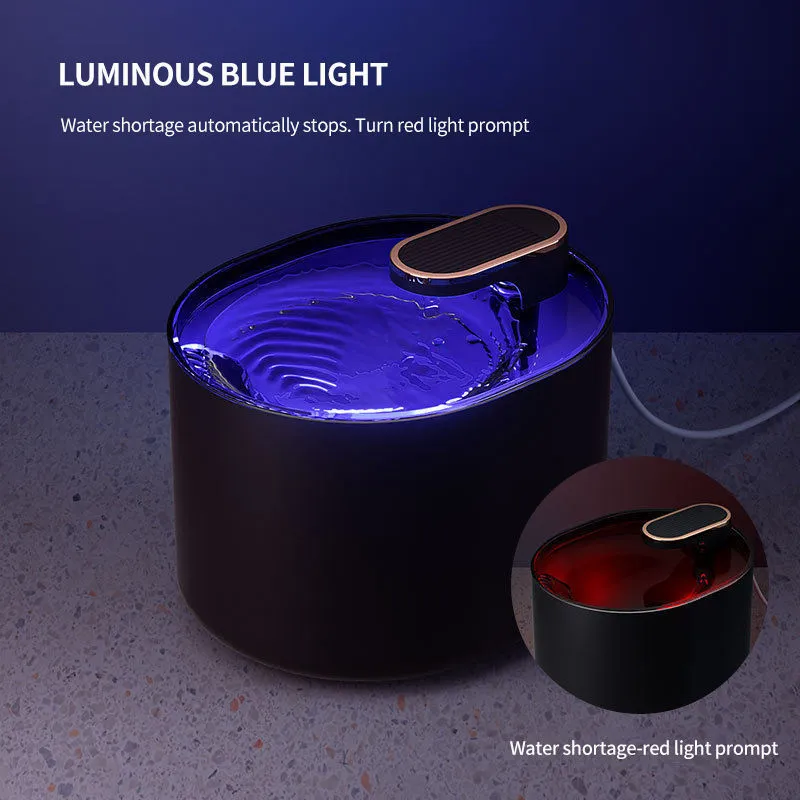  Silent Water Fountain for Cats and Dogs Automatic Intelligent Circulating