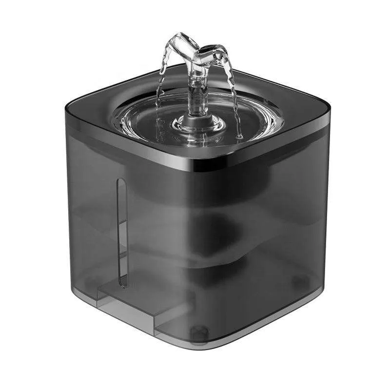 Wireless Cat Dog Pet Water Dispenser Silent Triple Filtration with Automatic Sensing