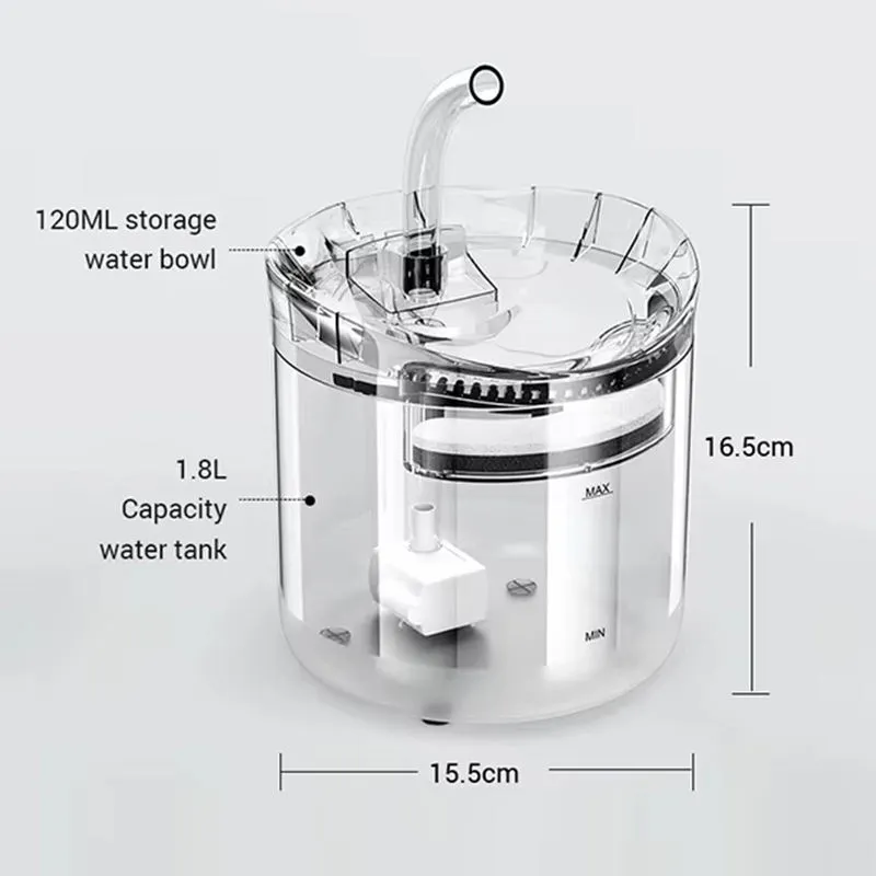 Fully Automatic Intelligent Circulation Pet Water Dispenser 