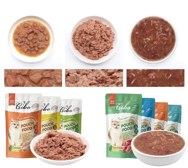 Fresh meat grain-free universal cat food
